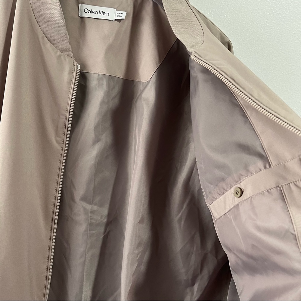 NWT Tan Lightweight Bomber jacket - Picture 8 of 8
